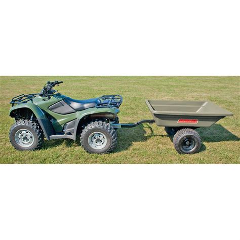 Swisher 16 Cubic Feet Atv Poly Dump Cart 118466 Towing And Trailers At Sportsman S Guide