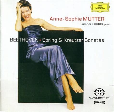 ANNE SOPHIE MUTTER BEETHOVEN VIOLIN SONATAS NOS 5 9 Import Disc