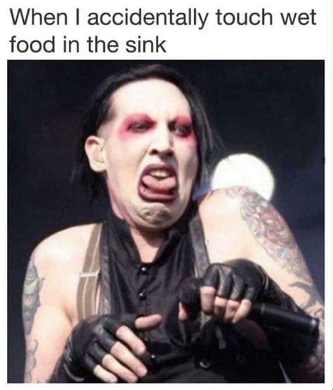 This Is My Reaction Marilyn Manson Quotes Metal Meme Brian Warner