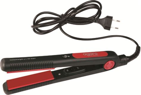 Agaro HS 9201 Hair Straightener Black & Red Price in India - Buy Agaro ...