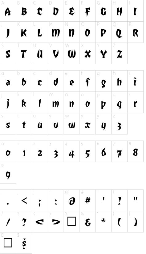 Romulan Regular Font Details