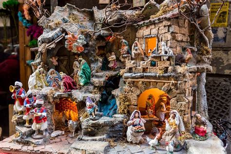 Neapolitan Presepi Nativity Figures And Pastori Pastoral Figures