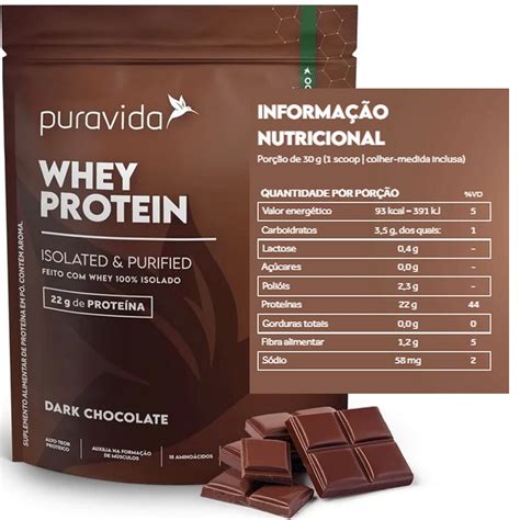 Whey Protein Isolado Pura Vida