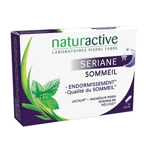 Naturactive Sériane Stress et Sommeil 30 Gélules DocMorris France