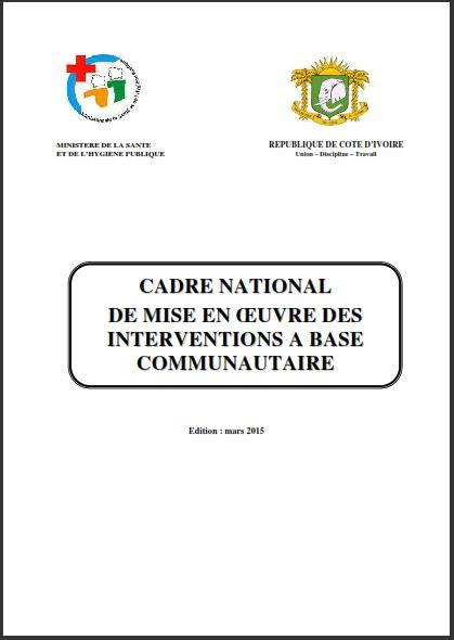 Politique Nationale de Santé Communautaire en Côte dIvoire Direction