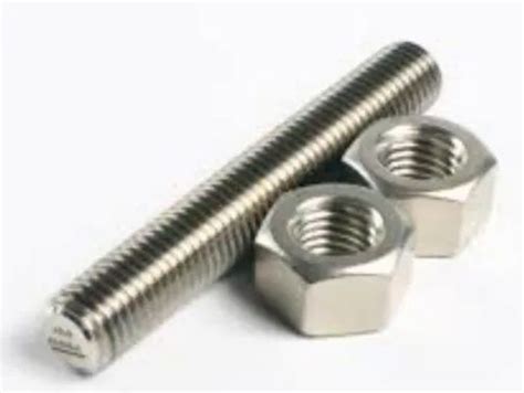 Round Hot Rolled Stainless Steel Threaded Rod For Construction Material Grade SS316 At Rs 60
