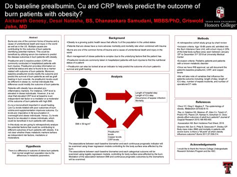 Do baseline prealbumin Cu and CRP levels predict