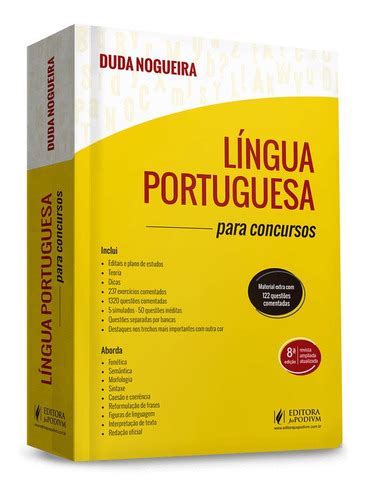 L Ngua Portuguesa Para Concursos Duda Nogueira Parcelamento Sem Juros