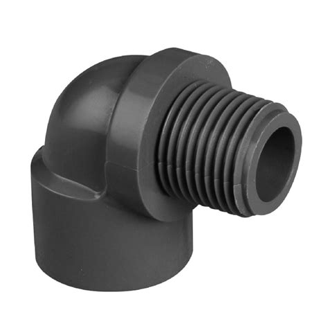 Era UPVC Pressure Pipe Fittings M F 90 Degree Thread Elbow Ce