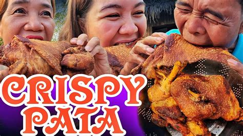 CRISPY PATA MUKBANG YouTube