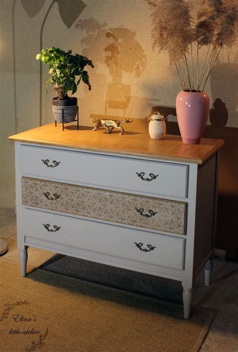 Commode Relook E Taupe Ambiance Cocooning Relooking De Commode