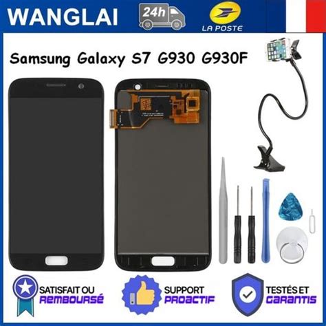 Noir Ecran Lcd Complet Vitre Tactile Pour Samsung Galaxy S G G F