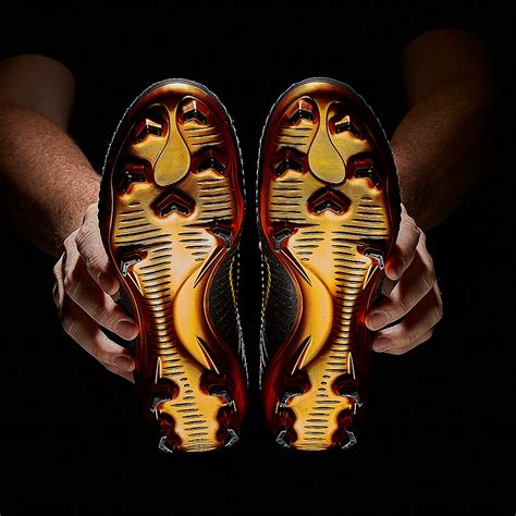 Nike Flyknit Ultra Fg Mens Boots Firm Ground Blackorange Pro