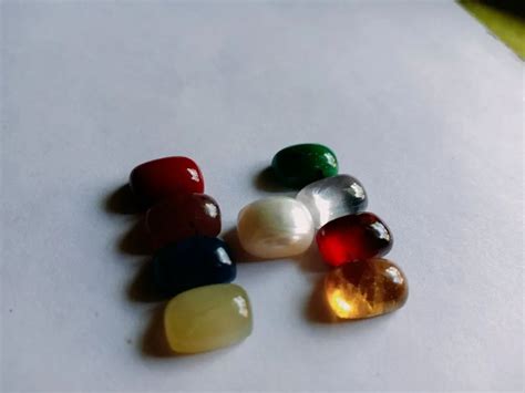 Oval Natural Navratna Gemstones For Astro Jewellery At Rs 1000 Carat