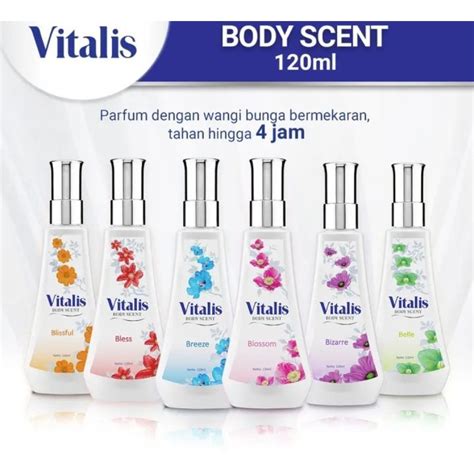 Jual Vitalis Body Scent Eau De Cologne Spray Series L Netto Ml