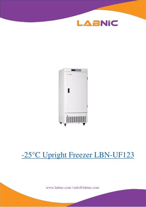 Ppt C Upright Freezer Lbn Uf Powerpoint Presentation Free