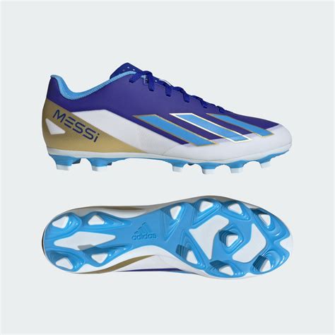 adidas X Crazyfast Messi Club Flexible Ground Boots - Blue | adidas UAE