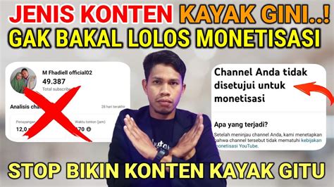 Dear Pemula Yang Ingin Lolos Monetisasi Hindari 5 Jenis Konten Ini