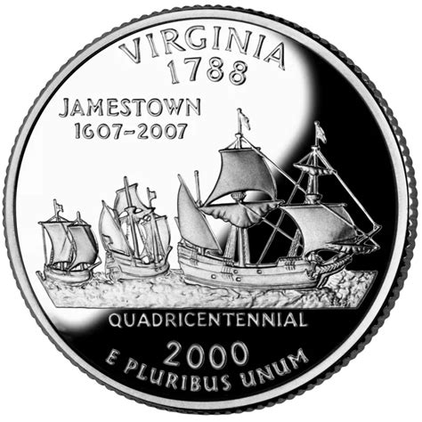 S Virginia Silver Proof State Quarter Premium Collectible State