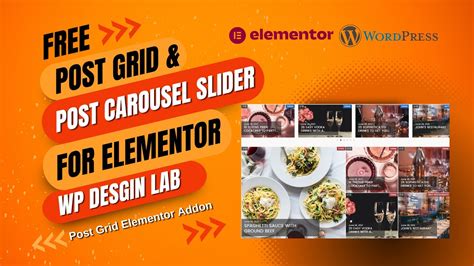 Free Post Grid And Post Carousel Slider For Elementor YouTube