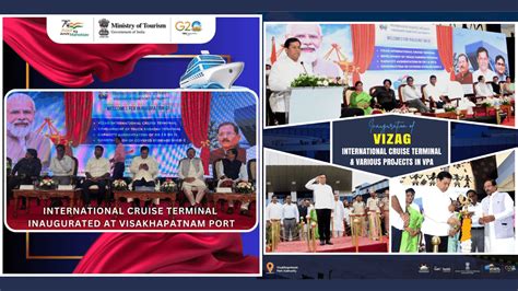 International Cruise Terminal Inaugurated At Visakhapatnam Port