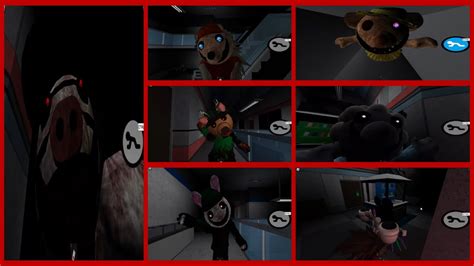 Roblox Piggy Horror Chapters All Horror Mall Jumpscares Youtube