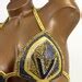 Npc Ifbb Competition Bikini Metallic Golden Knights Figure Etsy