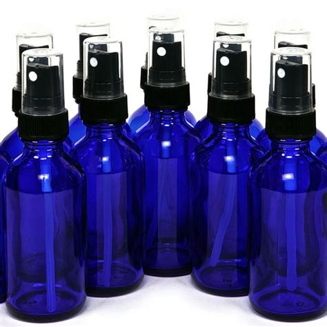 Cobalt Blue Glass Bottles - Etsy