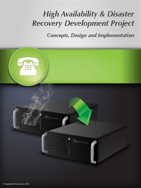 Pdf High Availability Disaster Recovery Overview Dokumentips