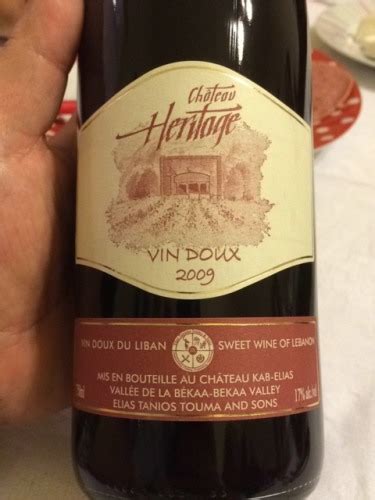 2018 Château Heritage Vin Doux Vivino US