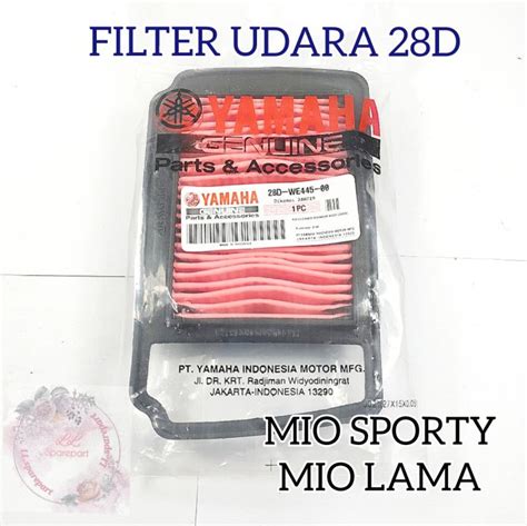 FILTER UDARA SARINGAN UDARA YAMAHA 28D KUALITAS ASLI ORIGINAL YAMAHA