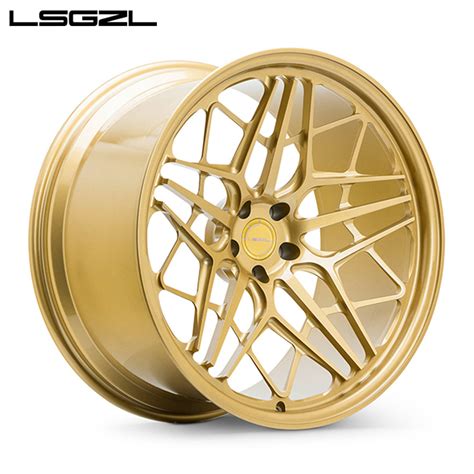 Custom Monoblock Forged Wheel Gold Color Inch Rims China