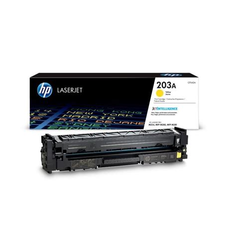 HP 203A Yellow Original LaserJet Toner Cartridge CF542A Printer Point