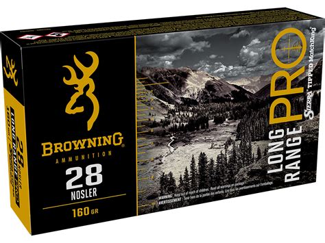 Browning Long Range Pro Hunter Ammo 6 8 Western 175 Grain Polymer Tip