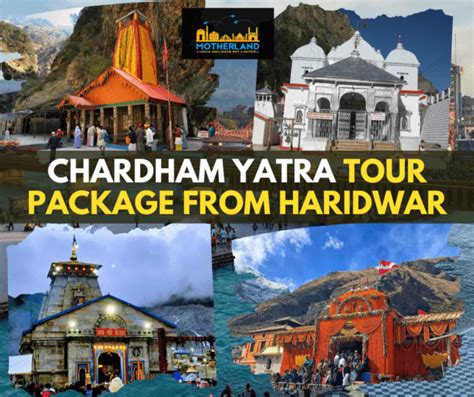 Chardham Yatra Tour Package From Haridwar 2023