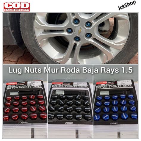 Jual Mur Baut Roda Racing Rays Adaptor Shopee Indonesia