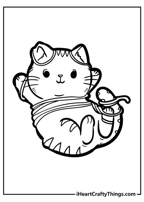 Cat Coloring Pages Free Printable Kitten Coloring Sheets