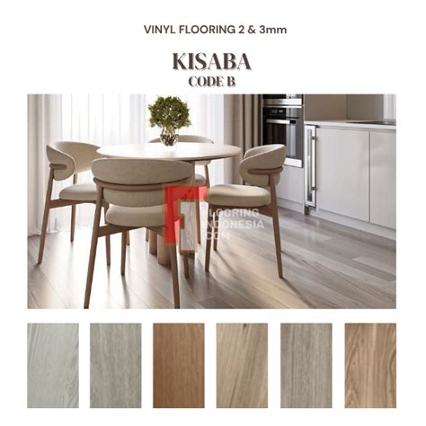 kisaba code  vinyl plank mm mm flooring indonesia