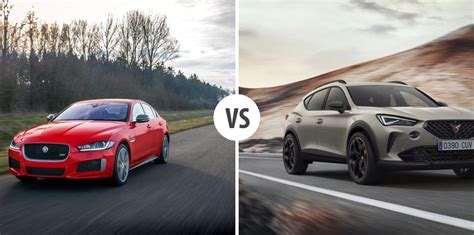 Jaguar XE VS CUPRA Formentor Car Comparison DriveDuel