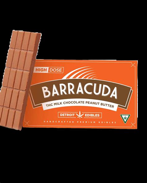 Peanut Butter Chocolate Barracuda Bar 200mg Lume Cannabis Co