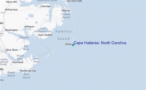 Cape Hatteras, North Carolina Tide Station Location Guide