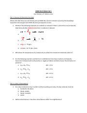 Chem Problem Set Pdf Chem Problem Set Due October Th