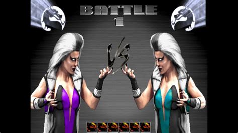 Ultimate Mortal Kombat 3 Sindel Master Level Youtube