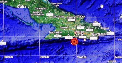 Reportan Nuevo Sismo En Santiago De Cuba