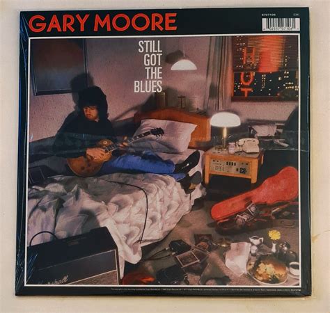 Gary Moore Still Got The Blues LP Vinyl Record Piring Hitam Hobbies