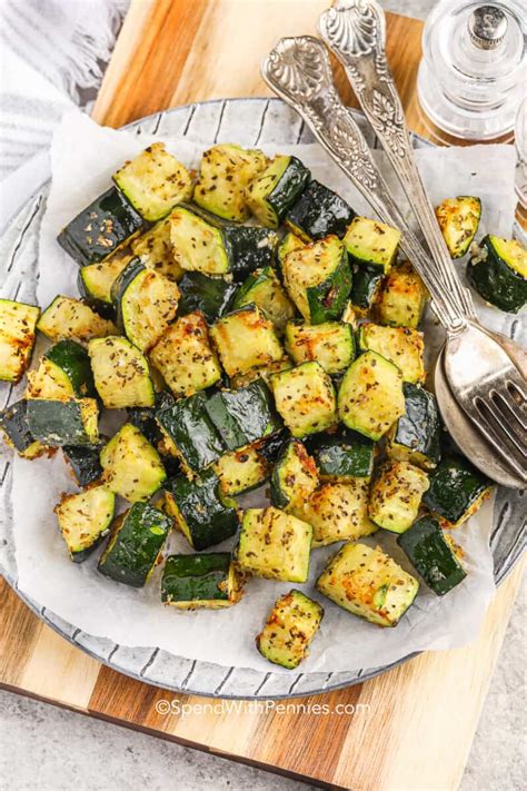 Air Fryer Zucchini Spend With Pennies