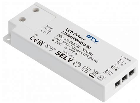 Zasilacz Led Slim Easy Click V W Z Miniamp Gtv Ld Zas Wec