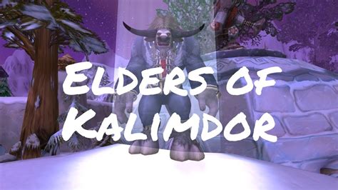 Elders Of Kalimdor Lunar Festival Achievement Guide World Of Warcraft Youtube