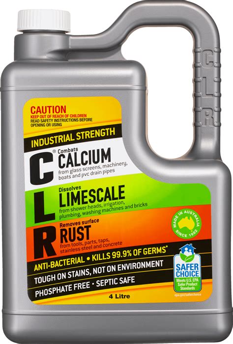 CLEAN YOUR SINK DRAINS CLR Calcium Lime Rust Remover