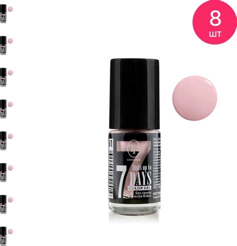 TF cosmetics / ТФ Косметикс Лак для ногтей Color Gel 261 розовый ...